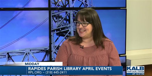 Rapides Parish Library April events