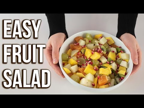 Easy Fruit Salad | homemade recipe