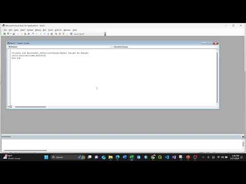 How to Autofit Excel columns using VBA