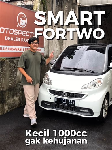 Smart Fortwo MHD: Nyaman dan Irit di Tengah Hujan