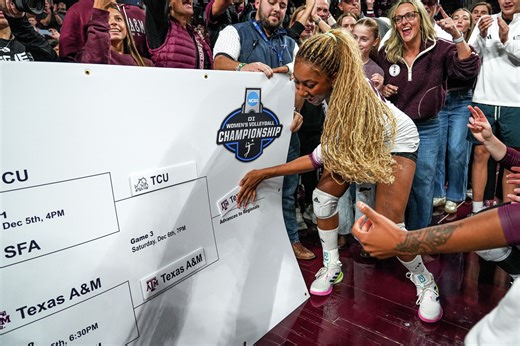 Texas A&M volleyball: Recap, highlights as Aggies beat TCU 3-1