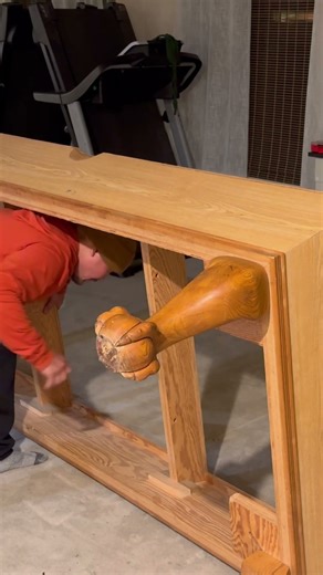 Legs reassembled on our Connelly Pool Table #pooltable #pooltables #billiards