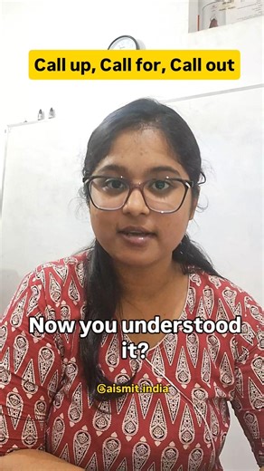 Call For vs. Call Up vs. Call Out: Phrasal Verbs Explained in 1 min #learnenglish #spokenenglish