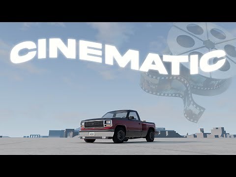 How to make a cinematic scene in Beamng.drive