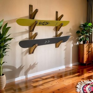 Snowboard Wall Rack, Snowboard Wall Mount, Snowboard Holder, Snowboard Hanger, Snowboard Storage, Snowboard Stand, Snowboard Organizer - Etsy