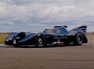 What it's Like to Drive a Tim Burton-Style Batmobile Powered by a 5.7L V8 Engine