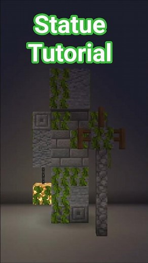 Simple Minecraft Statue Tutorial!