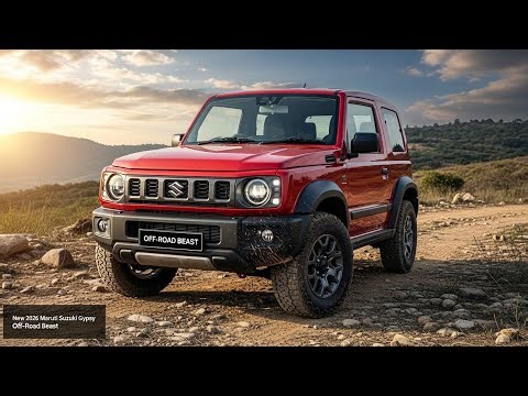 New 2026 Maruti Suzuki Gypsy 🔥 Full Review | Features, Price & Off-Road Beast