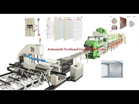 [ZHONGTUO] Automatic Sectional Garage Door Line