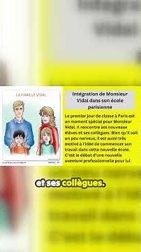 Oral Expression: 6th Grade | Mr. Vidal's Magical First Day of School in Paris! (Module 1) ✨