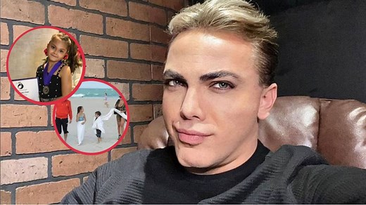 Simone, Mikhail y Rafaela, los hijos "desconocidos" de Cristian Castro
