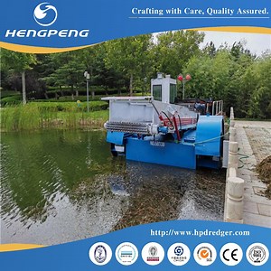 [Hot Item] Innovative Aquatic Weed Harvester, Cutting Sea Grass Harvester System