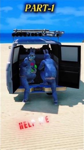 SPIDERMAN SAVES BABY AND SHARK FROM FNAF 😬 | #shorts #gtavicecity #gtav