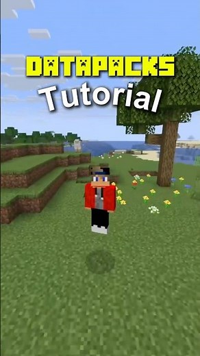 Minecraft Datapack Installation Tutorial! #minecraft #minecrafttutorial #minecraftdatapack