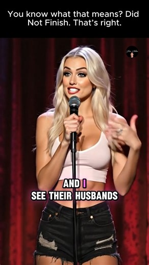 You know what that means? Did Not Finish. That's right. #comedy #funny #fyp #standupcomedy | Pure videos