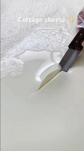 How cottage cheese are made. Cottage cheese production ✨