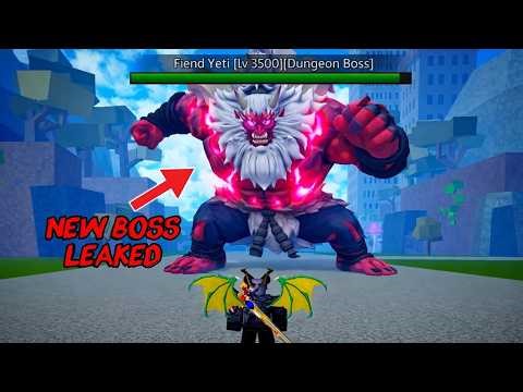 Blox Fruits Update NEW FIEND YETI BOSS! THIS IS INSANE | Blox Fruits Valentines Update