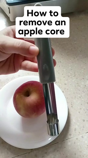 1K views · 37 reactions | How to Remove an apple core easily? Use An...
