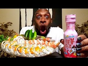 5.8K views · 283 reactions | THE "LLIPS"... KC CONNECTION SPICY SUSHI CHALLENGE ... SEAFOOD..."MUKBANG" Join Group: fb.com/groups/MukbangUSA | SOUL FOOD & recipes | Facebook