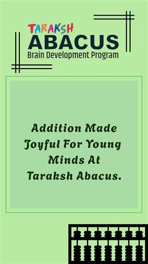 Taraksh Abacus on Instagram: "Taraksh Abacus Empower children with our proven Taraksh Abacus Program that goes beyond limits. *One to One Teaching Method *Mandatory Oral (Mental) Maths Calculation Practice *Practice Sessions before Level Exam in Mobile App, Computer and Offline *An unique exam pattern, Students can’t promote until we perform in exam *System Generated Communication with Parents via SMS & Email. *Online & Offline Level Completion Certificate. Most Grand National Level Olympiad Com