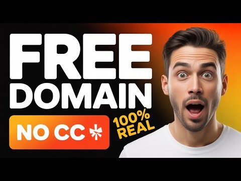How to Get a Free Domain for Your Website (No Credit Card!)