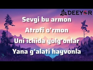 Sevgi bu armon | Green71 & UzBoom | KARAOKE 🎤 ‪@PRIMERecordsSOUND‬ | ‪@deeyor‬ |