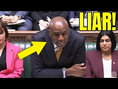 David Lammy AGGRESIVE As MASSIVE Argument Breaks Out at PMQ’s!