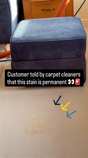 ❌ “It’s permanent.” That’s what local carpet cleaners said. This wool carpet had cellulosic browning caused by DIY attempts to remove a small stain using Vanish, vinegar, bicarbonate soda, and shaving foam making it 10× worse 😬 ✔️ The truth? It wasn’t ruined. It was misdiagnosed. With the correct chemistry, controlled moisture, and professional restoration techniques, we brought this wool carpet back to life perfectly. ⚠️ Wool carpets don’t need more products… they need the right ones. 👉 Follo