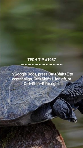 Google Docs Quick Align Trick | 2026-01-06 | #Shorts #productivityhacks #cybersecuritytips