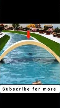 1400 Years! How China Built a Bridge WITHOUT Steel or Concrete 🤯 #shorts #3D #China