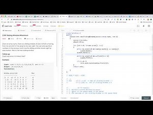 【每日一题】239. Sliding Window Maximum, 5/10/2020