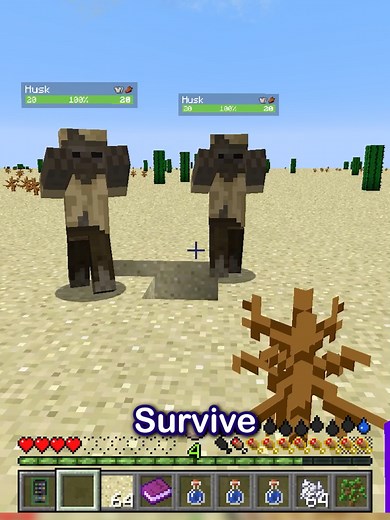 Surviving on a Desert Planet in Minecraft Forever Stranded