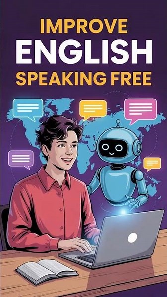 Improve English Speaking with Free AI Website | Speak Fluent English Online#EnglishSpeaking