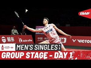 HSBC BWF World Tour Finals 2025 | Anders Antonsen (DEN) [4] vs. Christo Popov (FRA) | Group A