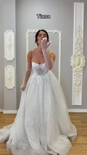 Disney Princesses in Blanche Bridal Dresses