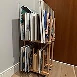 Art Storage Rack With Handle & Caster Wheels for Canvas, Drawing Board, Panel, Paper Pad - Drying Rack for Studios, Artworks, Gallery
