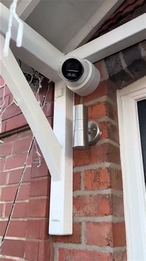Install 4K Resolution Hikvision Camera At Front Door #shorts #hikvision