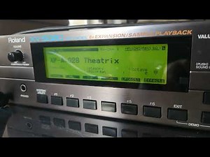 SR-JV80-08 60&70 all sounds of expansion card demo #roland