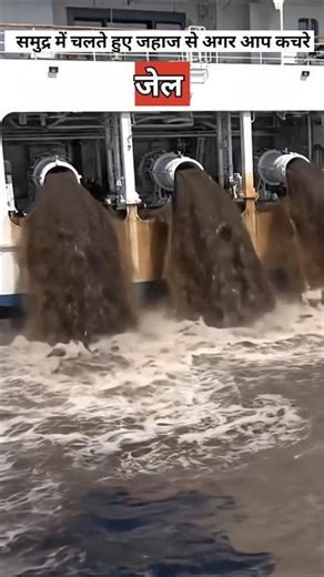 समुद्र में कचरा डालना मना क्यों है? | ship sewage treatment plant |