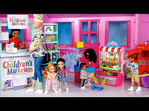 Barbie Toddler Dolls Fun Trip To The Children's Museum