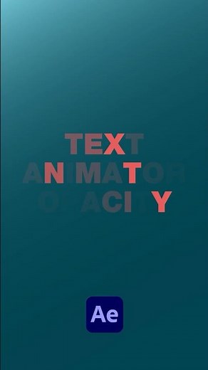 How to randomize text fade up in after effects