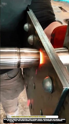 Metal Heating Worktool with Industrial Torch for Precision Forging