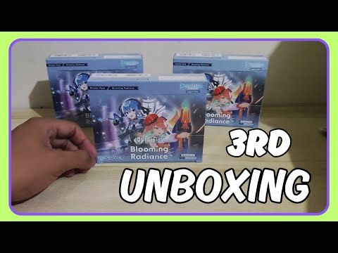 3rd hololive OCG Blooming Radiance Booster Box English Opening - Still Still Hunting
