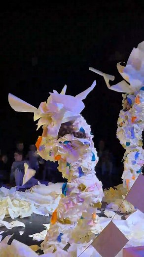 🌟 Club Origami is BACK TOMORROW 🌟 With only 4 shows left, this is your last chance to experience this magical performance with your little ones. Our joyous finale bursts with laughter and wonder as performers and young audience members playfully rip and throw paper, culminating in a whirlwind of excitement. Don’t miss out on this unforgettable live performance event, where dance, music, theatre and play come together to spark the imagination of young hearts. ✨💕 Book Now: https://bit.ly/4f8dqV