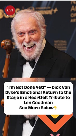 Watch more: https://americanews365.azontree.com/im-not-done-yet-dick-van-dykes-emotional-return-to-the-stage-in-a-heartfelt-tribute-to-len-goodman/ | Alex VitalLog