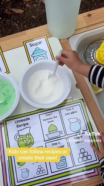 Dramatic Play Lemonade Stand for Kids