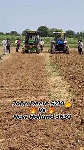 14K views · 4.9K reactions | John Deere 5210 Vs New Holland 3630 #johndeere #newholland #newholland3630 #johndeerepower | Vinod Suthar | Facebook