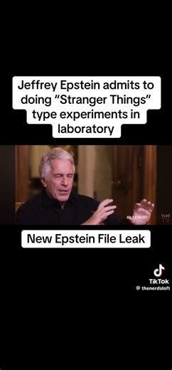 Intersting Clip of Epstein interview with Bannon where he speaks on Strange experiments he was involved with … check it out! | Linol Anderson