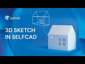 3D Sketch: SelfCAD Beginner Tutorial