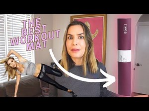 B MAT Yoga Review: NO MORE SLIPPING - the workout mat you NEED! - Tracy Anderson Method workout